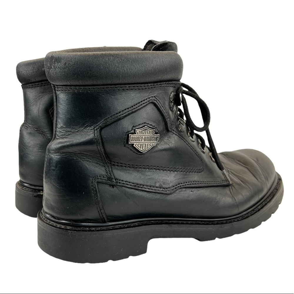 Harley-Davidson Men’s Motorcycle Biker Lace Up Boots - Picture 5 of 15